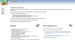 Desktop Screenshot of bayprospector.com